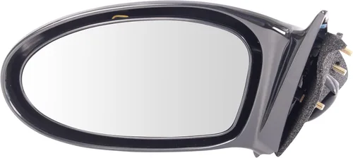Vista 147 de TRQ Espejo plegable con calefacción eléctrica del lado del conductor con indicador de punto ciego pintura a juego negro liso compatible con Kia