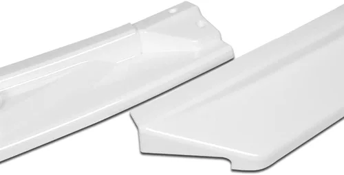 Vista 2 de Q1-TECH, borde de parachoques delantero compatible con Infiniti G37 Coupe/2DR 2008-2013, alerón de parachoques delantero, kit divisor de cuerpo