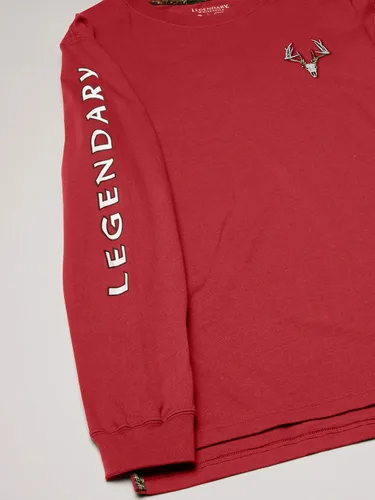 Vista 7 de Legendary Whitetails - Camiseta de manga larga para hombre, con diseño exclusivo