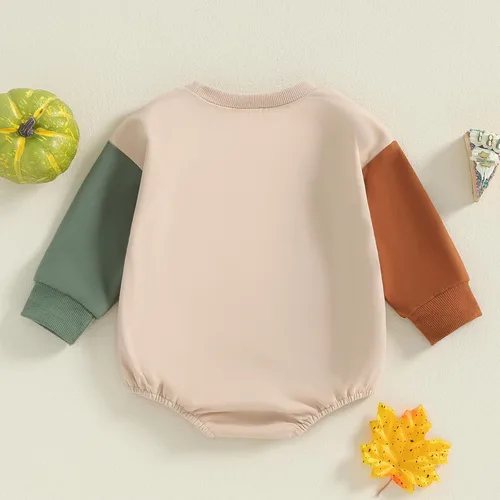 Vista 55 de Adobabirl Traje de Halloween para bebé, sudadera de fantasma, calabaza, mameluco, suéter de gran tamaño, lindo para otoño e invierno