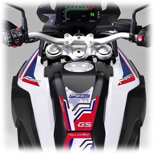 Vista 6 de labelbike - Pegatinas 3D para protección y decoración de los lados de la motocicleta en resina compatible con BMW F850 GS 2018-2024