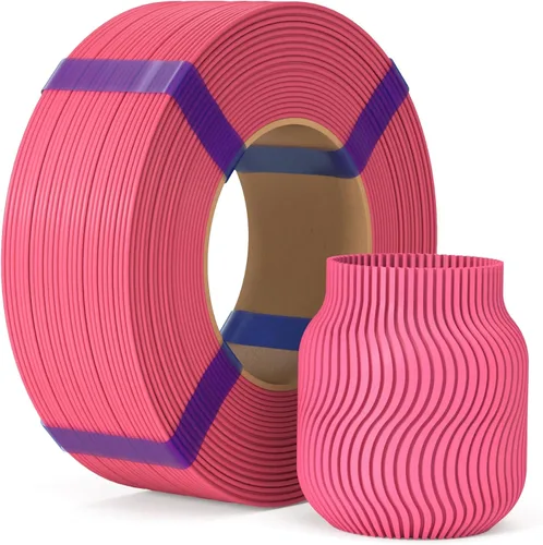 Vista 32 de ELEGOO Filamento de relleno básico PLA 1.75mm negro 4KG, filamento para impresora 3D sin carrete precisión dimensional +/- 0.02mm, PLA para 4*2.2