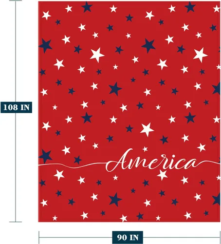 Vista 49 de YeeJu Manta de bandera estadounidense para bebé, patriótica para el 4 de julio, Día de los Caídos, 4 de julio, manta de forro polar para niños
