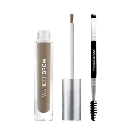 Vista 9 de WUNDER2 WUNDERBROW Gel de cejas de larga duración para maquillaje de cejas a prueba de agua, color castaño (el embalaje puede variar)