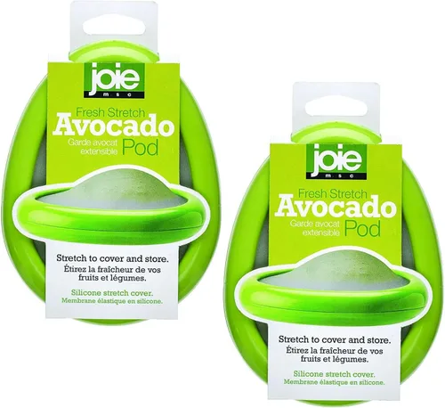 Vista 13 de Joie Fresh contenedor de almacenamiento de vaina elástica para aguacate, conservante de alimentos de silicona, mantiene los restos de productos
