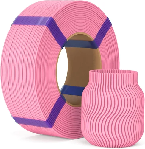 Vista 12 de ELEGOO Filamento de relleno básico PLA 1.75mm negro 4KG, filamento para impresora 3D sin carrete precisión dimensional +/- 0.02mm, PLA para 4*2.2