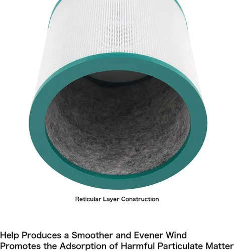 Vista 8 de Filtro HEPA para Dyson Tower Fan Purificador de aire AM11 BP01 968126-03