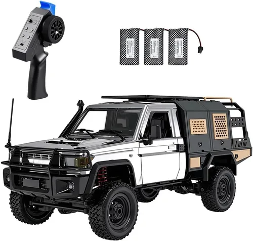 Vista 11 de 82S RC Rock Crawler Truck, caja de cambios de 2 velocidades, negro