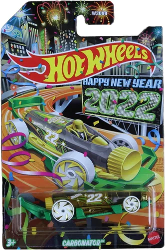 Vista 6 de Hot Wheels Paquete completo de 5 vehículos fundidos a presión para vacaciones de invierno 2021