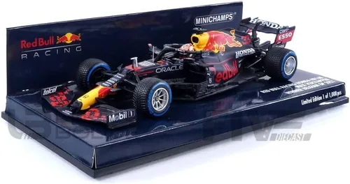 Vista 2 de Minichamps Redbull RB16B Verstappen GP de Bélgica 2021