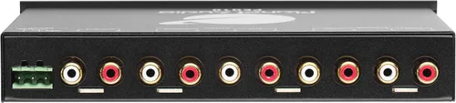 Vista 4 de Ecualizador de coche Planet Audio PEQ10 - 4 bandas, preamplificador, medio DIN, salida de subwoofer con filtro ajustable, bandas fijas, control