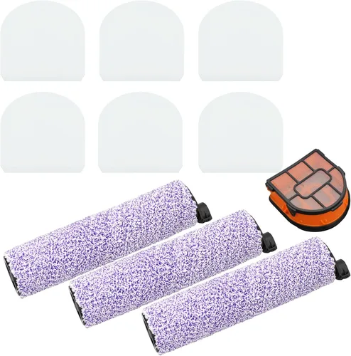 Vista 10 de 2 Kit de filtro de rodillo de repuesto HydroVac para aspiradora Shark AW261 WD261 WD101 AW302 WD161 WD201 WD100 WD200 HydroVac XL 3 en 1, Reemplace