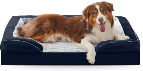 Vista 12 de FURTIME Cama Ortopédica para Perros para Perros Pequeños - Camas de Sofá para Perros Pequeños Lavables, Cama de Sofá de Espuma de Apoyo