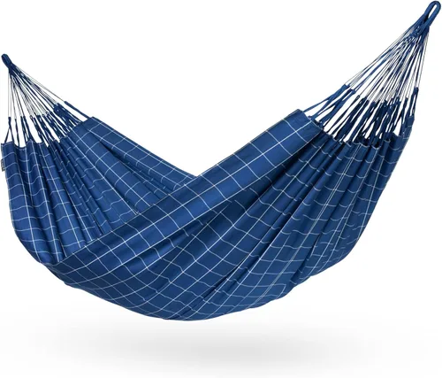 Vista 30 de LA SIESTA Brisa - Hamaca clásica colgante, hecha a mano, resistente a la intemperie, resistente a roturas para relajación en interiores y Almendra