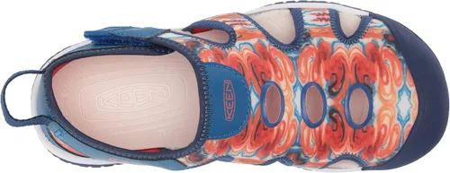 Vista 5 de KEEN Sandalias Stingray para niños, color rojo