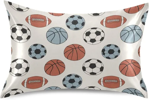 Vista 33 de Fundas de almohada de seda con estampado negro de camión monstruo para cabello y piel, suave, transpirable, suave, refrescante, funda de almohada