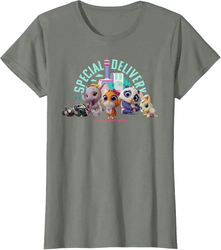 Vista 16 de Disney Camiseta de entrega especial Junior T.O.T.S, Negro, S
