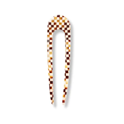 Vista 5 de MACHETE Horquilla de pelo francés de acetato italiano para cabello fino y grueso, accesorios de peinado para mujeres y niñas de 5 pulgadas