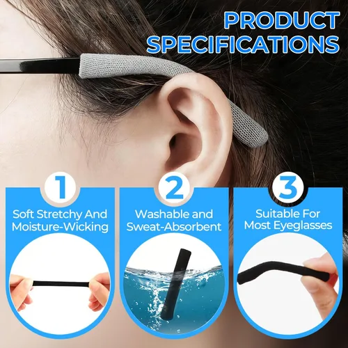 Vista 7 de Estuche rígido para lentes y accesorios para Ray-Ban Meta WayfarerHeadlinerSkyler