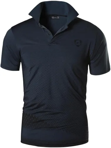Vista 2 de Men's Golf Shirt Short Sleeve Quick Dry Sport Polo Tee Shirt T-Shirts Tshirt Tops Tennis Pickleball Badmintion LSL195