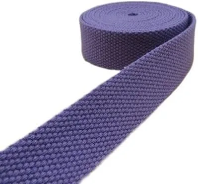 Vista 11 de Cinta de lona de algodón para Bolso, 16.4 ft, 1.260 in, Novedad Heavy Cotton Webbing (Color : Gris claro)