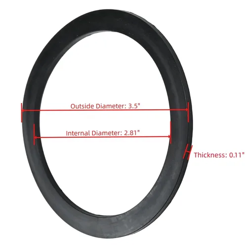 Vista 4 de 2 juntas de tapa de combustible para Kenworth T2000 T400 T440 T450 T470 T600 T660 T680, arandela de sellado de tapa de tanque de gasolina
