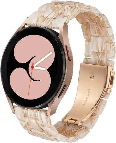 Vista 11 de Correa compatible con Samsung Galaxy Watch 6/6 Classic/Galaxy Watch 5/5 Pro / 4/4 Classic / 3 de 1.61 pulgadas / Active 2, correa de repuesto