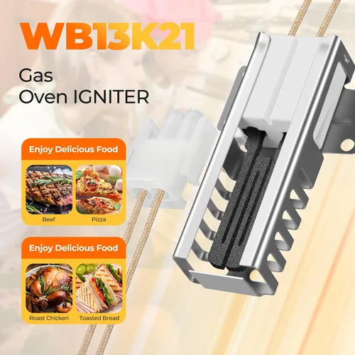 Vista 2 de WB13K21 5303935066 Encendedor de horno de gas apto para cocina de gas Sam-sung GE Kenmore Hotpoint reemplaza IG9998 Norton-501a WB2X9998 WB13K0012
