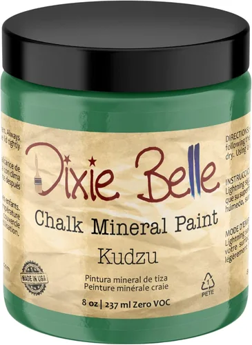 Vista 288 de Pintura para muebles con acabado de tiza Dixie Belle Paint Company - Amatista (4oz) - Pintura mineral de tiza chic púrpura profundo mate