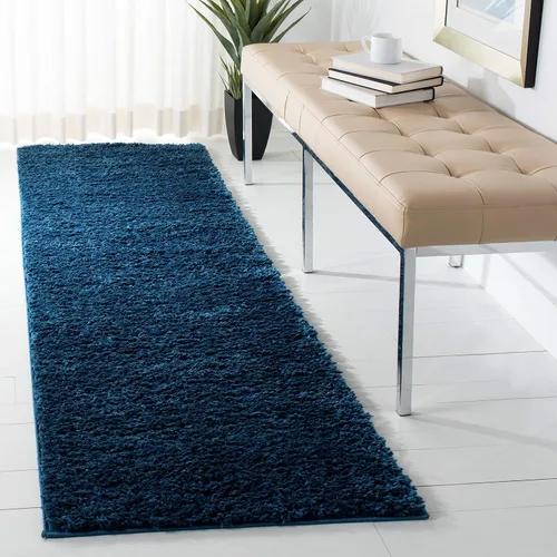 Vista 64 de SAFAVIEH Colección August Shag - Alfombra de área de 6 x 9 pies, color lila, diseño sólido, no desprende pelusa y de fácil cuidado, grosor de 1.2