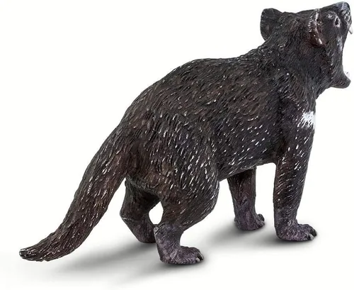Vista 4 de Safari Ltd. Tasmanian Devil Figurine - Figura marsupial realista de 3.5 pulgadas, juguete educativo para niños, niñas y niños a partir de 3 años