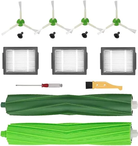 Vista 7 de Piezas de repuesto de cepillos de rodillos de goma para iRobot Roomba e i y j Series i3 i3+i6+ i7 i7+i8+ Plus E5 E6 E7 j7 (7150) j7+ (7550)