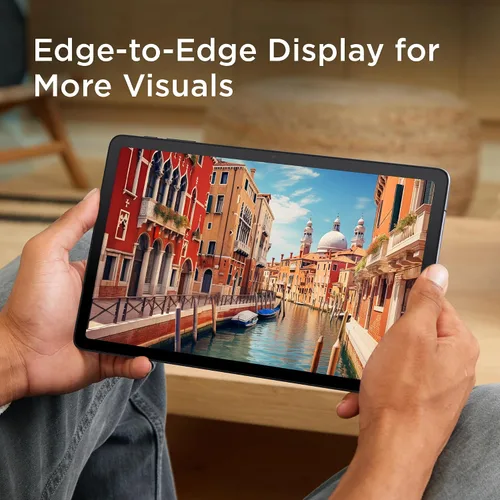 Vista 3 de TCL TAB 10 Gen 2, tableta Android Wi-Fi de 10.4 pulgadas, 128 GB, pantalla Full HD 2K, batería de 6000 mAh, Android 13, diseño delgado, versión