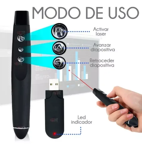 Vista 3 de APUNTADOR LASER PARA DIAPOSITIVAS