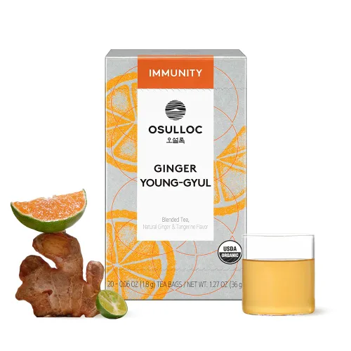 Vista 11 de OSULLOC Lavanda de manzanilla, mezcla calmante y sin cafeína para relajación y apoyo calmante, 20 unidades, 1.27 onzas