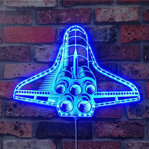 Vista 20 de ADVPRO Arcade Retro Game Classics Video Room RGB Dynamic Glam LED Sign - Forma de corte a borde - Decoración 3D inteligente - Señalización