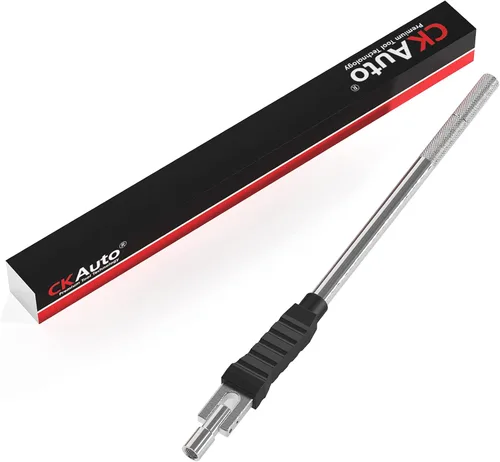 Vista 6 de CKAuto - Herramienta para instalar/extraer vástago de válvula de neumático con herramienta para núcleo de válvula de neumático, herramienta