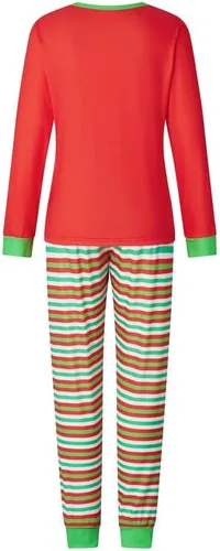 Vista 5 de Thopavenoir Conjunto de pijamas familiares de Navidad a juego para mujeres, hombres, adultos, niños, bebés, ropa de dormir familiar
