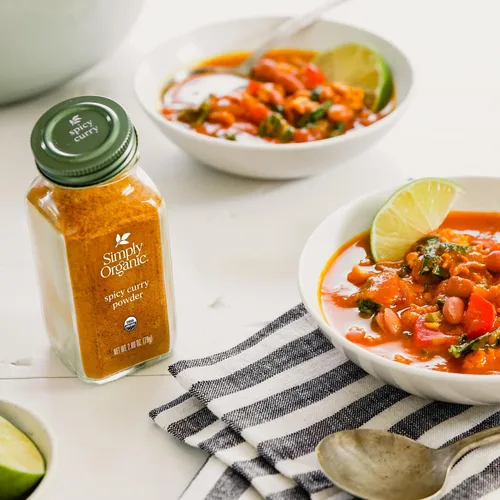 Vista 4 de Simply Organic, Curry picante en polvo, orgánico, 2.8 onzas