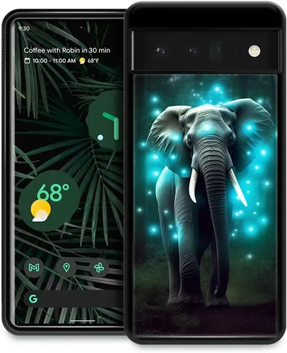 Vista 69 de CARLOCA Funda compatible con Google Pixel 6, diseño gráfico de moda a prueba de golpes, protección antiarañazos y caídas, Google Pixel 6 en blanco