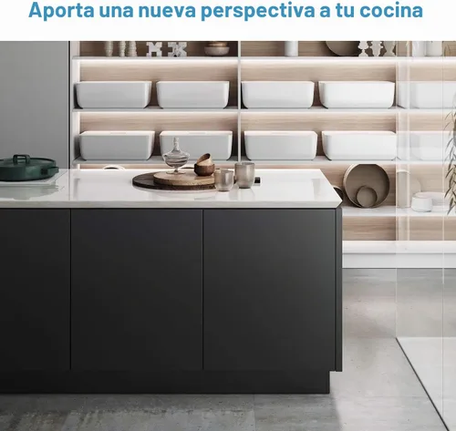 Vista 7 de Oxdigi - Papel de pared autoadhesivo de desprender y pegar, película decorativa que se puede retirar para estantes, gabinetes, mesas, cajones Negro