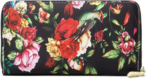 Vista 23 de Cartera de mano para mujer, estilo bohemio, con RFID, elegante, espaciosa con correa para viajes, capacidad para tarjetas, teléfono, dinero