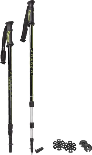 Vista 4 de Yukon Charlie's Sherpa Trekking Poles, Twist Lock Adjustment System, Hiking Poles and Snow Baskets, Multiple Styles & Sizes