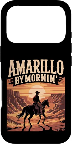 Vista 30 de Amarillo by Mornin Folk Style Western Country Music Case for iPhone 17