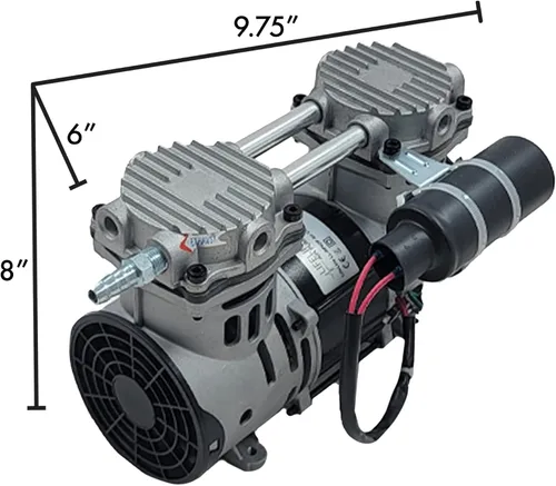 Vista 2 de Sistema de aireación profesional - Bomba aireadora de estanque de 1/2 HP 3.9 CFM