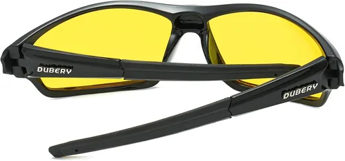Vista 3 de DUBERY Gafas de sol polarizadas deportivas para hombre, protección UV, conducción y pesca, D620
