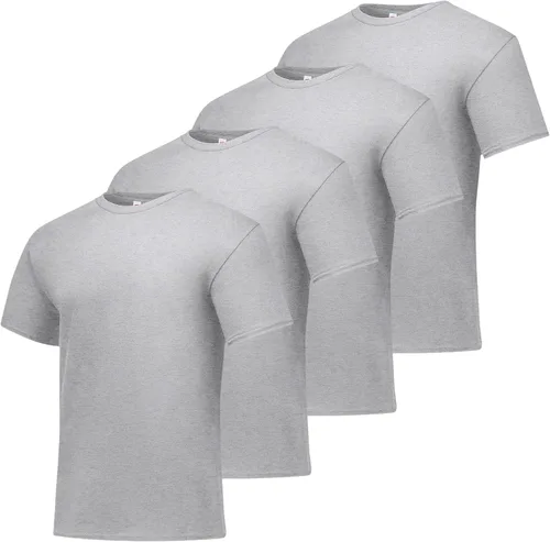 Vista 32 de Hanes Men's Short Sleeve T-Shirt Pack, Big & Tall, Crewneck Cotton T-Shirts for Men, Value Packs