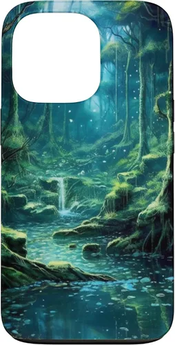 Vista 10 de iPhone 16 fantasy and enchanted Magic forest Case