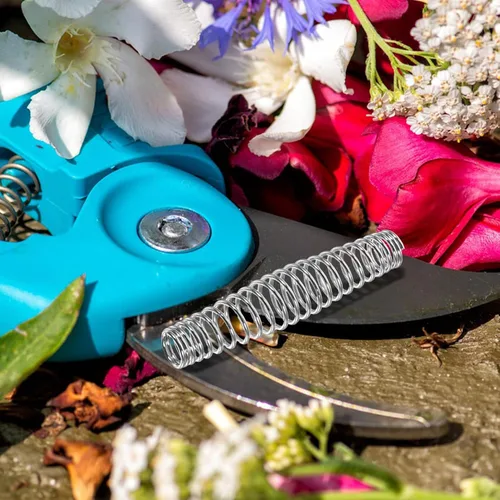 Vista 8 de Yardwe 20 muelles de repuesto de acero inoxidable para podadoras, tijeras y tijeras de recorte, resortes de 1.96 pulgadas para uso en jardinería