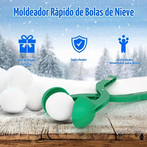 Vista 4 de Slippery Racer Happy Snowball Maker Azul